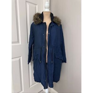 TopShop quilt lined parka